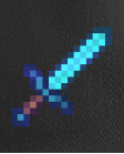 Kepurė Minecraft sword blue Kepurė Minecraft sword blue